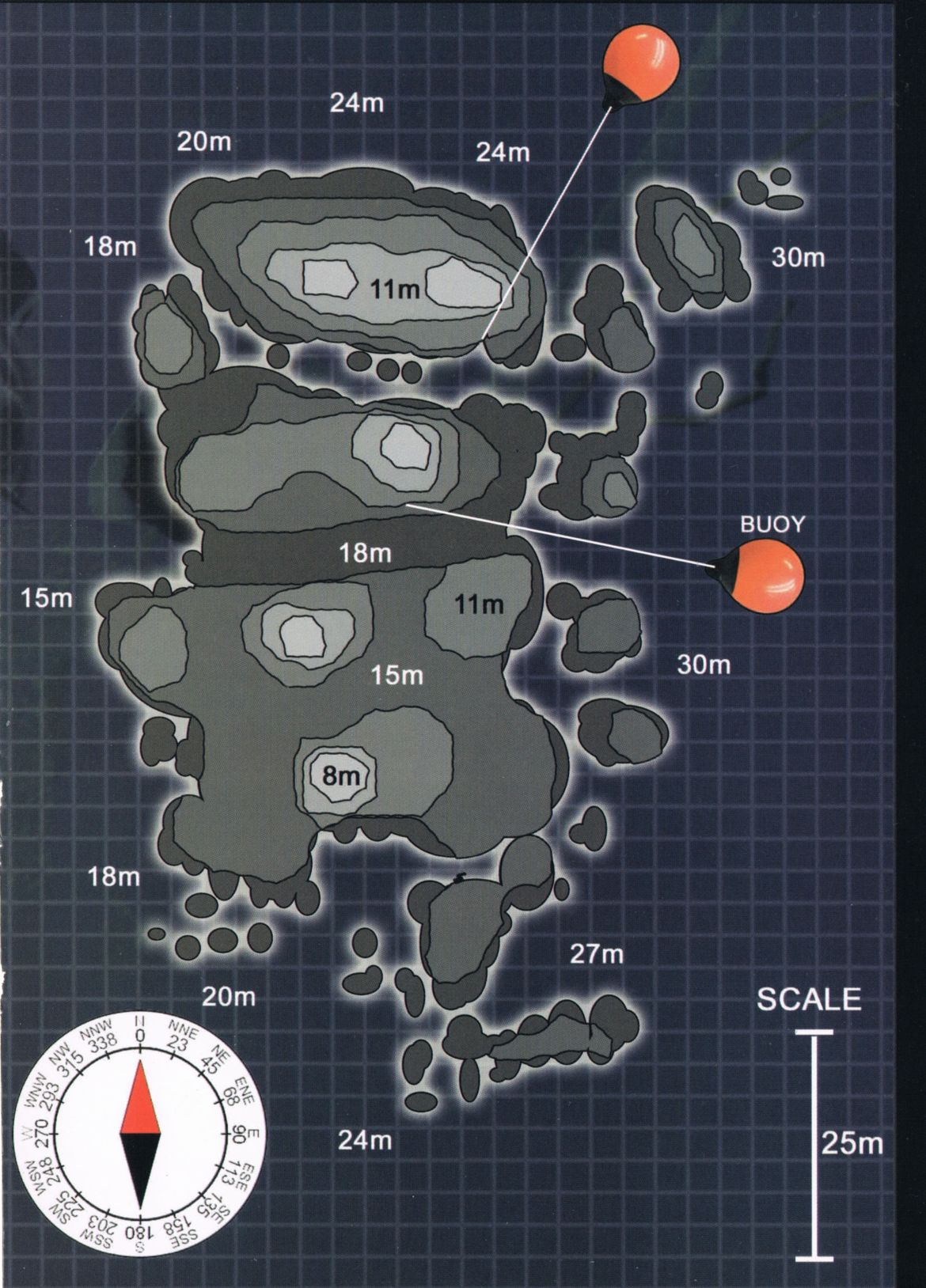 Hin Wong Pinnacle Map